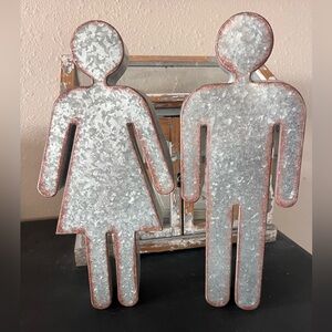 Metal Decor (his/hers)